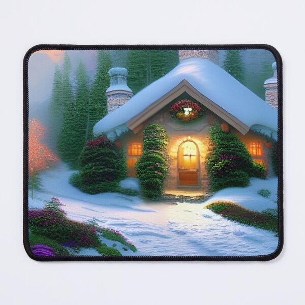 Item preview, Cottage in the Snow designed and sold by pinkal.