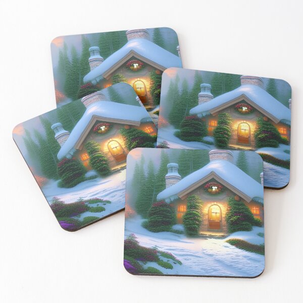 Item preview, Cottage in the Snow designed and sold by pinkal.