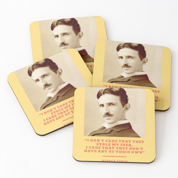 Item preview, Nikola Tesla Quote designed and sold by Pawn Shop JB.
