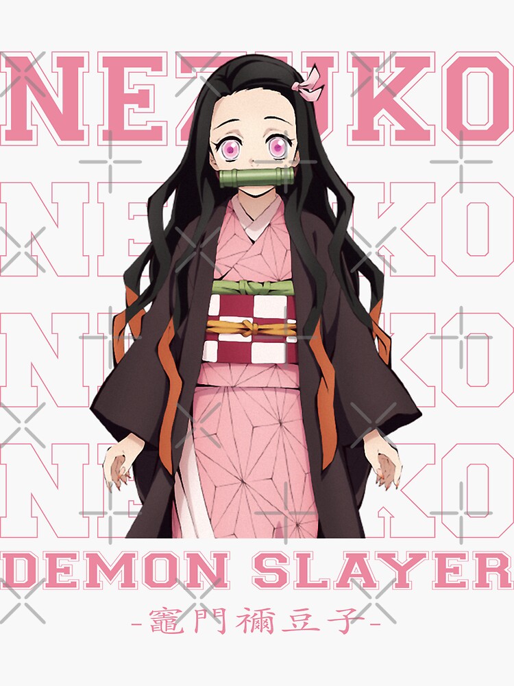 Nezuko Kamado Sticker For Sale By Coolbits1717 Redbubble 1383