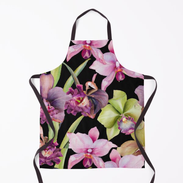 Item preview, Purple orchids pattern designed and sold by TsunamiBlue.