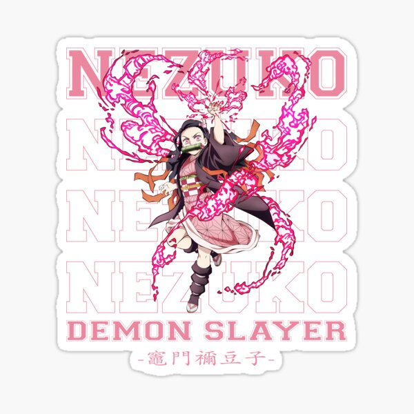 Nezuko Kamado Sticker For Sale By Coolbits1717 Redbubble 4009