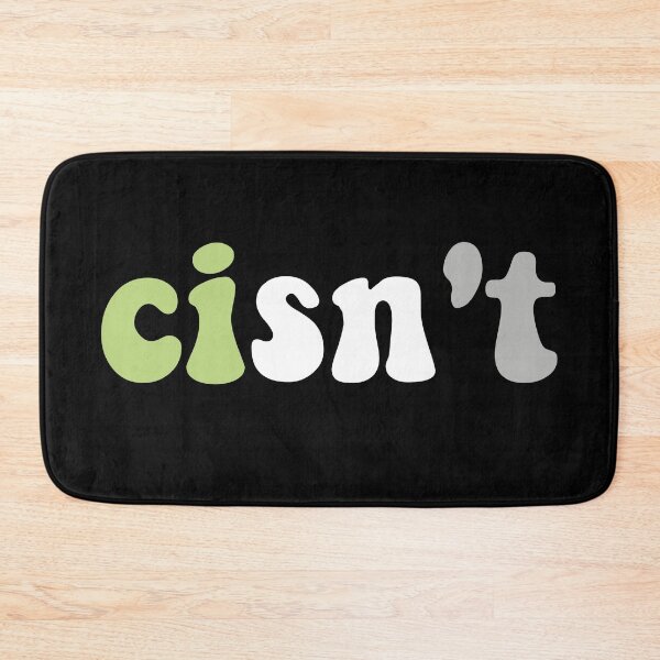 Item preview, Cisn't Agender Pride Genderless Flag Colors LGBTQ+ designed and sold by Queer Pride Shop.