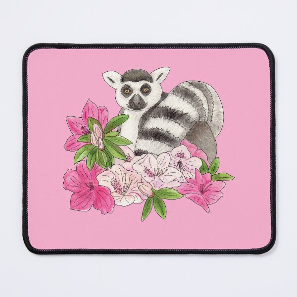 Item preview, Ring-tailed lemur and Azalea designed and sold by YuNikDraw.