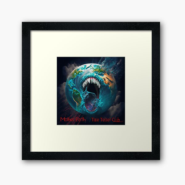 Mother Earth by Tale Teller Club Orchestra Art by iServalan CDM Music Tracks and Book Illustrations  Framed Art Print