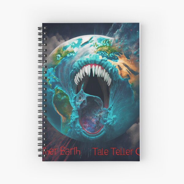 Mother Earth by Tale Teller Club Orchestra Art by iServalan CDM Music Tracks and Book Illustrations  Spiral Notebook