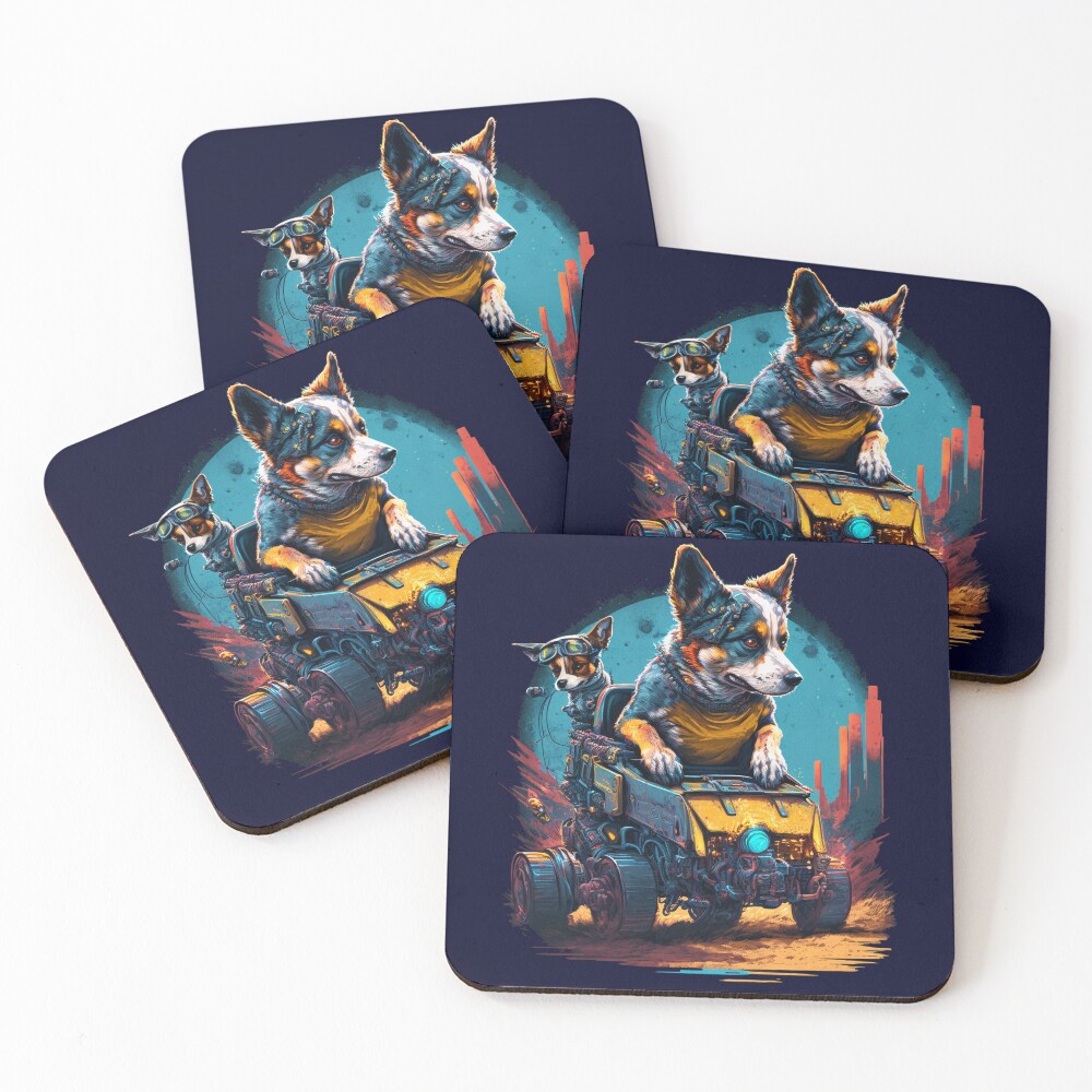 Item preview, Coasters (Set of 4) designed and sold by Ajolan.