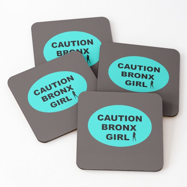 Item preview, CAUTION BRONX GIRL sign designed and sold by lobodelnoir.