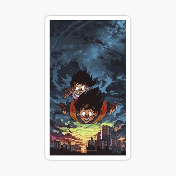 Goku and Gohan Manga Art Board Print for Sale by SenorFiredude