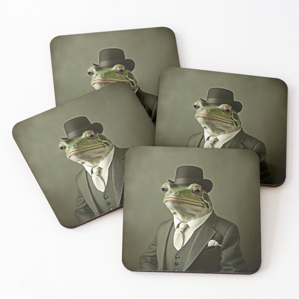 Item preview, Banker frog designed and sold by Painful Monkey.