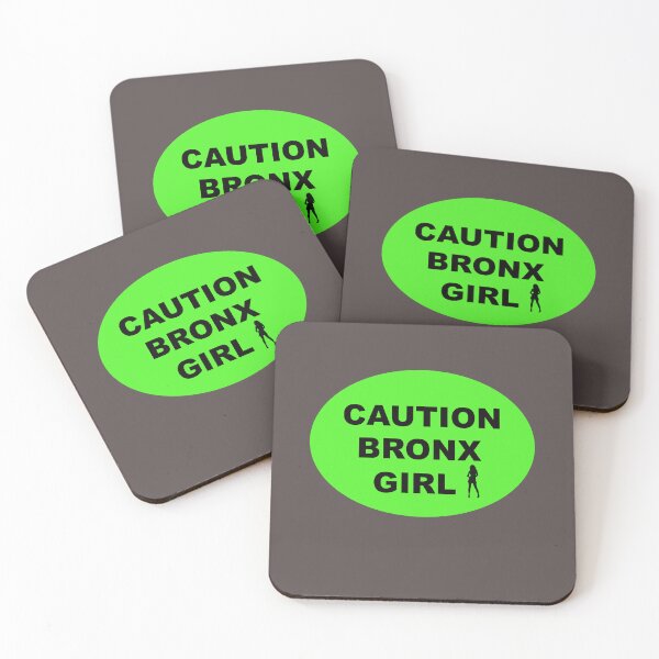 Item preview, CAUTION BRONX GIRL sign designed and sold by lobodelnoir.