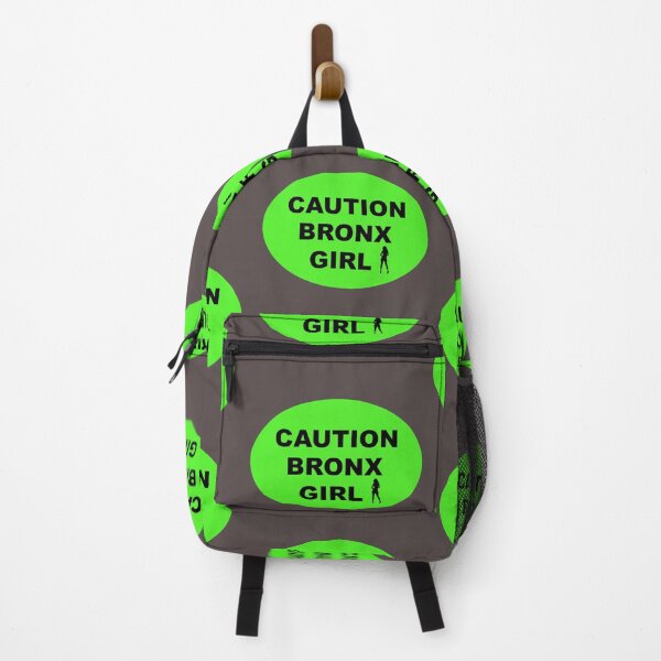 Item preview, CAUTION BRONX GIRL sign designed and sold by lobodelnoir.