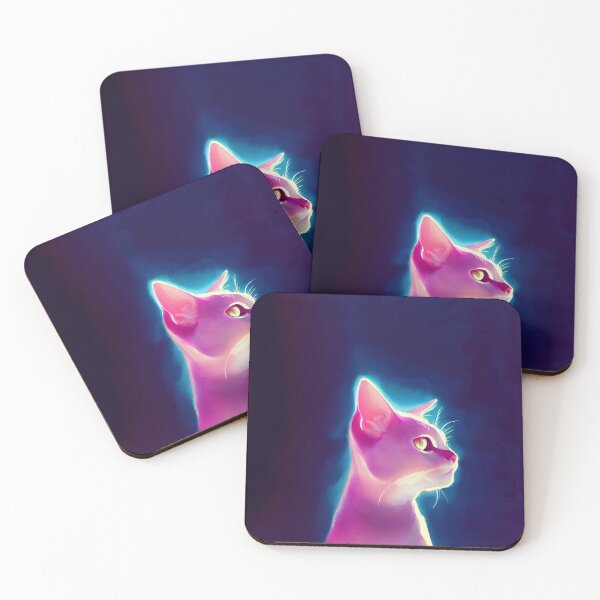 Item preview, Neon European Burmese cat designed and sold by AppleElf.