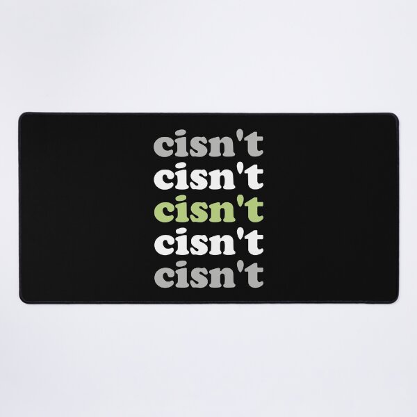 Item preview, Cisn't Me Agender Pride Genderless Flag Cisgender LGBTQIA+ designed and sold by Queer Pride Shop.