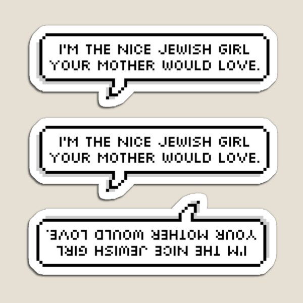 Item preview, Nice Jewish Girl your Mother would Love. designed and sold by MadEDesigns.