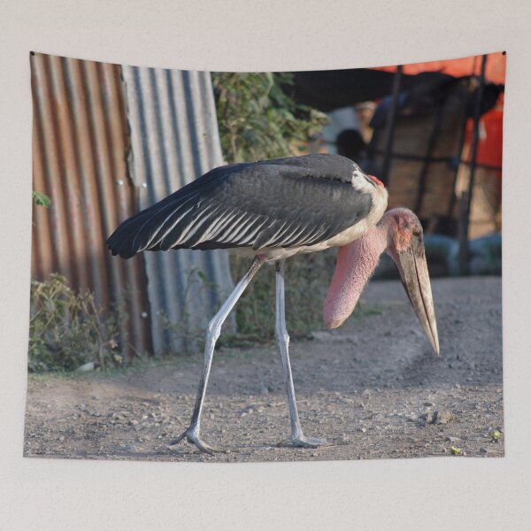 Item preview, Marabou stork African Bird Africa designed and sold by worldways.