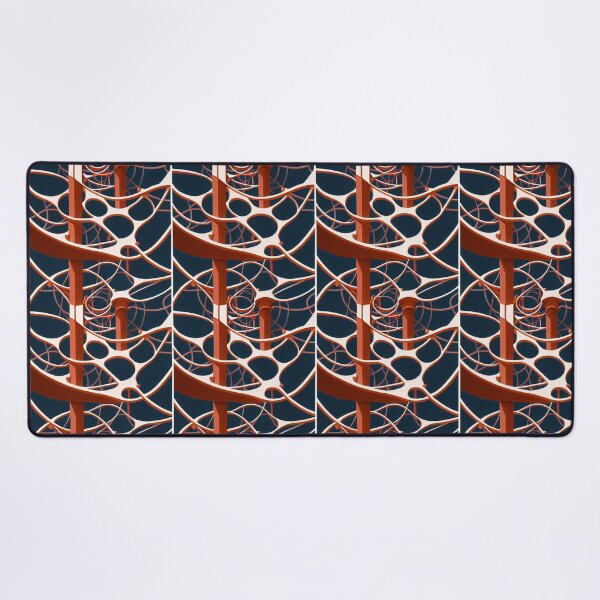 Item preview, Red Neuronal Lines designed and sold by TextureFactory.