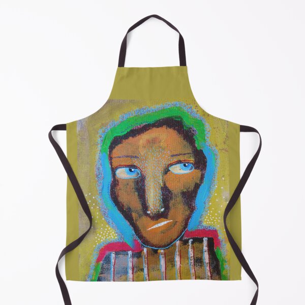 Item preview, Outsider Art - Orange Man designed and sold by BeaOutsiderArt.
