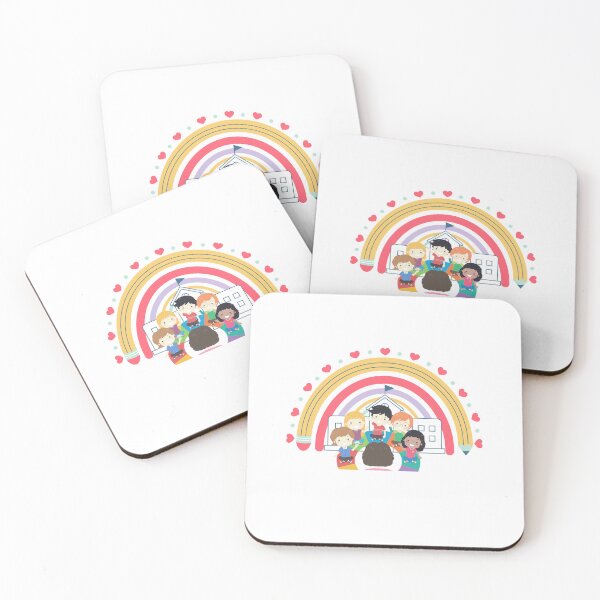 Item preview, Little Hands Rainbow Teacher Girls Boys Kindergarten designed and sold by nextneveldesign.