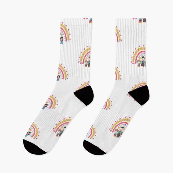 Item preview, Little Hands Rainbow Teacher Girls Boys Kindergarten designed and sold by nextneveldesign.