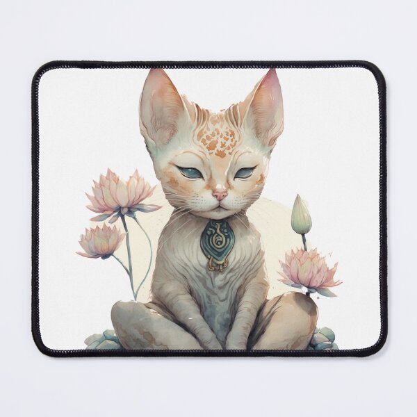 Item preview, Yoga Cat Don't hate Meditate 12  designed and sold by printiesart.