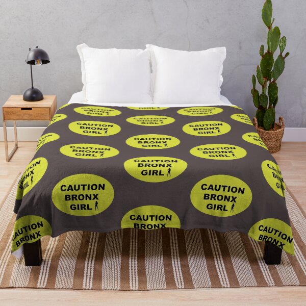 Item preview, CAUTION BRONX GIRL sign designed and sold by lobodelnoir.