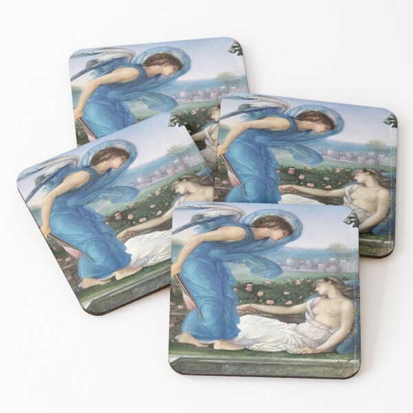 Item preview, Cupid and Psyche Painting designed and sold by PotluckPrints.