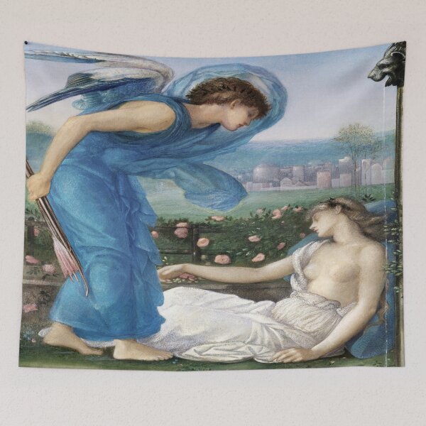 Item preview, Cupid and Psyche Painting designed and sold by PotluckPrints.