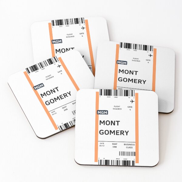 Item preview, Montgomery ticket Flight designed and sold by arozdesign.