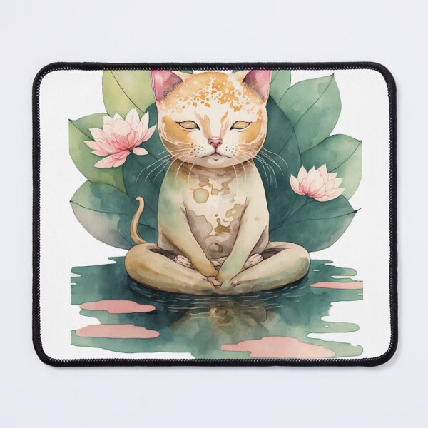 Item preview, Yoga Cat Don't hate Meditate 13 designed and sold by printiesart.