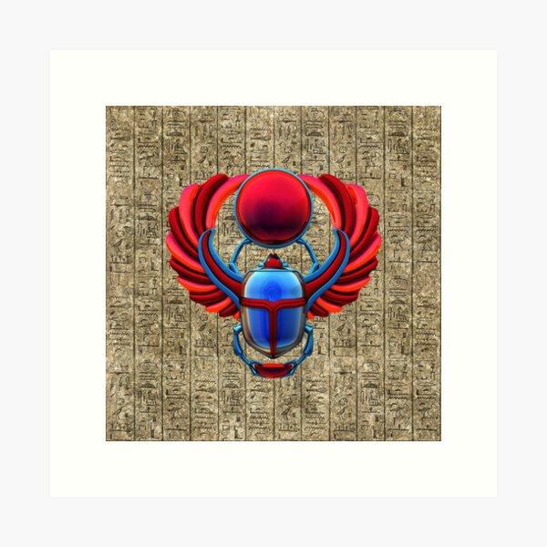 Scarab. Egyptian beetle. 13 cm. - Decorar con Arte