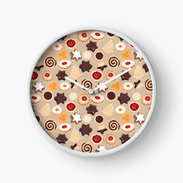 Item preview, Christmas Cookies on light gold designed and sold by marielorestudio.