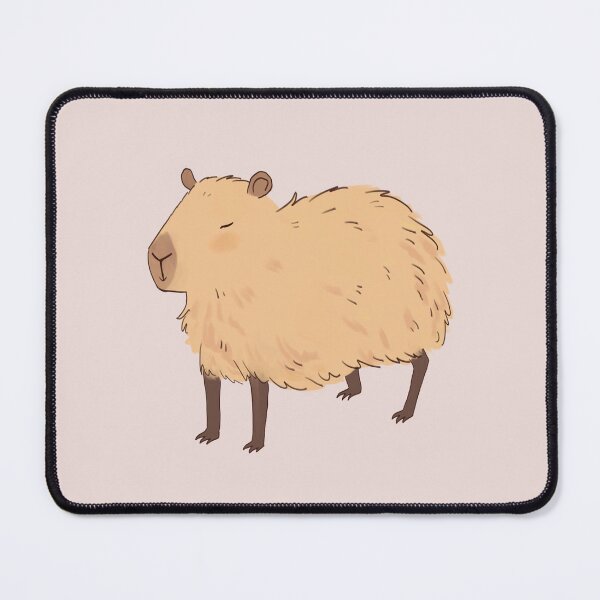 Item preview, Very cute capybara illustration designed and sold by Yarafantasyart.