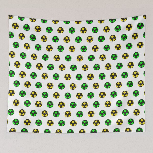 Item preview, Football Pattern Brazil designed and sold by JMKM-Designs.
