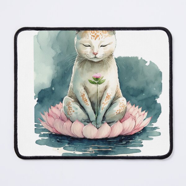 Item preview, Yoga Cat Don't hate Meditate 15 designed and sold by printiesart.