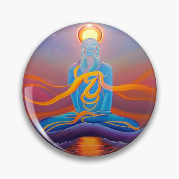 Artikelvorschau, Yogi in Meditation, um Nirvana, Befreiung, Erwachen, Erleuchtung, Moksa, Kundalini zu erreichen entworfen und verkauft von Ioana1.