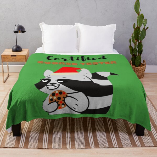 Item preview, Certified Cookie Tester Raccoon designed and sold by LMoonDesigns.