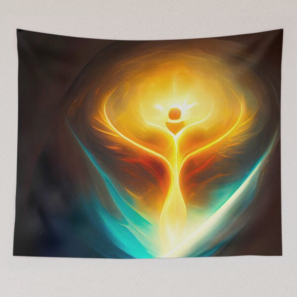 Item preview, The Rising LIGHT - spiritual art spiritual artwork spirituality wellness well-being designed and sold by LvSoulCreations.