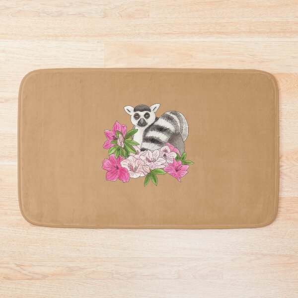 Item preview, Ring-tailed lemur and Azalea designed and sold by YuNikDraw.