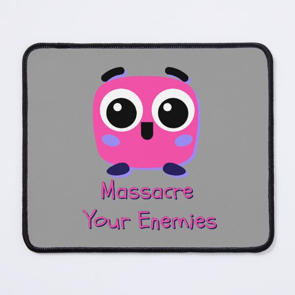Item preview, Massacre Your Enemies Cute Cartoon Big Eyes Ironic Design designed and sold by IronicBGear.