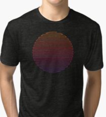 Lineares Licht Vintage T-Shirt