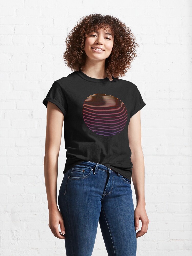 Alternate view of Linear Light Classic T-Shirt