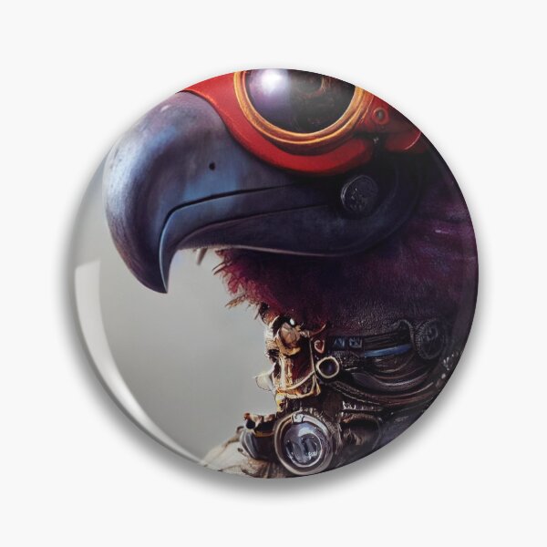 Item preview, Dodo punk animal - Cyberpunk capitan dodo designed and sold by MimozaStudio.