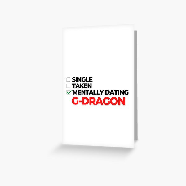 Item preview, Mentally Dating G-Dragon designed and sold by Itsheartshop.