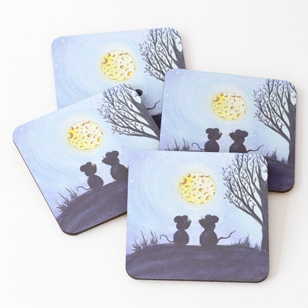 Item preview, Cheese dreams - Two mice on the date designed and sold by Wolshebnaja.