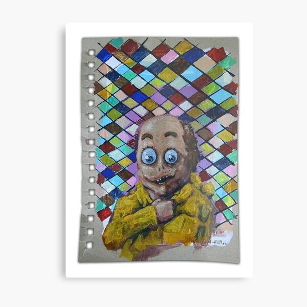 Item preview, Duck Goblin 2 | DuckMan Yellow Raincoat Goblin | Lowbrow Pop Surreal Art | Horror Masterpiece | Original Oil Painting By Tyler Tilley designed and sold by Tyler Tilley.