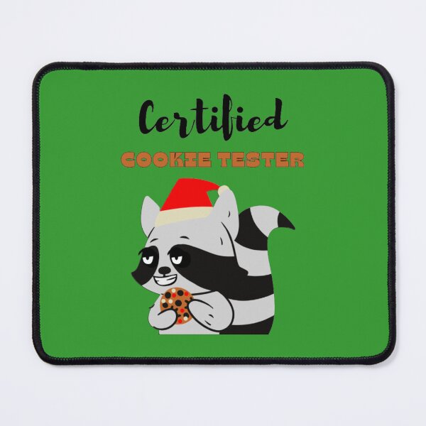 Item preview, Certified Cookie Tester Raccoon designed and sold by LMoonDesigns.