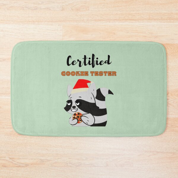 Item preview, Certified Cookie Tester Raccoon designed and sold by LMoonDesigns.