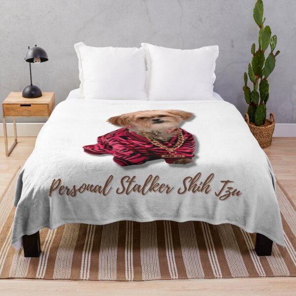 Item preview, Personal Stalker Shih Tzu Dog designed and sold by MerchGiants.