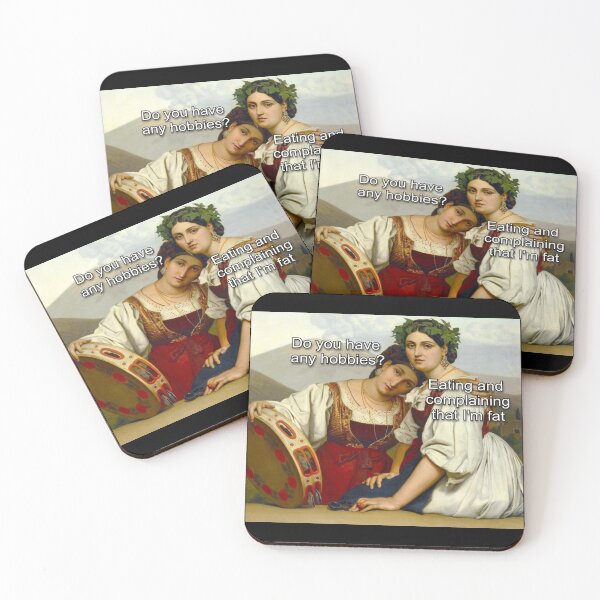 Item preview, Do you have any hobbies (Eating and complaining Meme)  - Thanksgiving, Christmas And Birthday Party Gift Ideas for Classic Memes Lovers and Fans designed and sold by Memeing Everything.